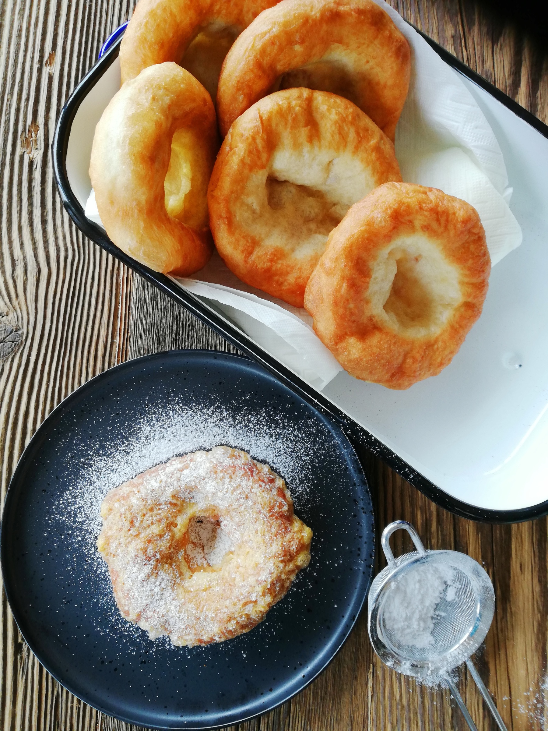 Bauernkrapfen oder Zottelkrapfen bei Salzburg schmeckt