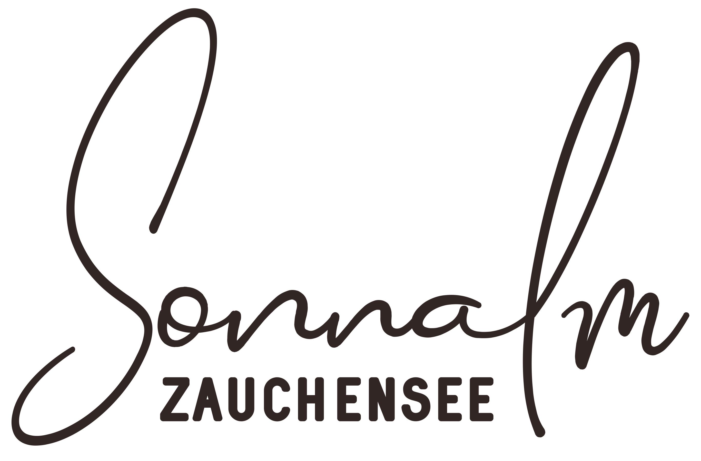 Logo Schihütte Sonnalm Zauchensee schriftzug jpg