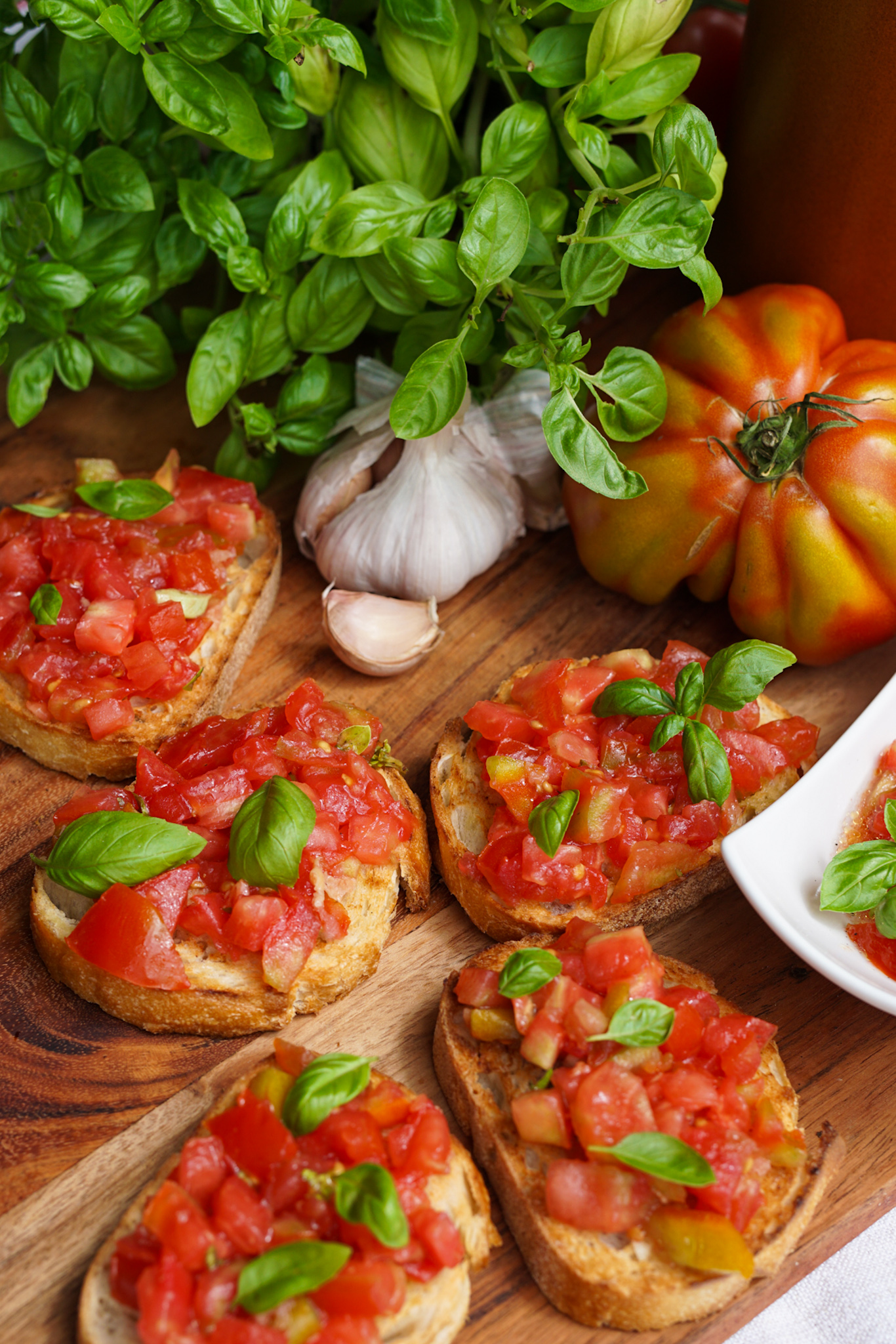 Bruschetta bei Salzburg schmeckt