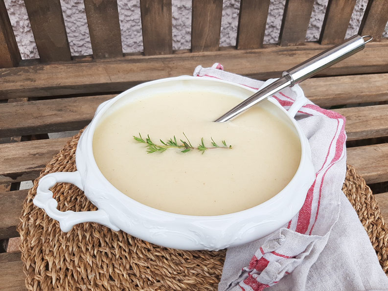 Selleriecremesuppe bei Salzburg schmeckt