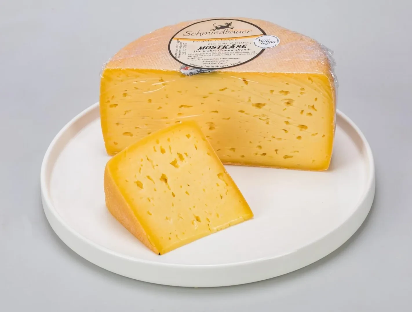 Schnittkäse mit Most