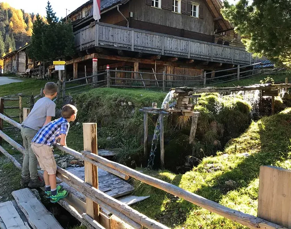 Königalm Paradies Wandern mit Kindern