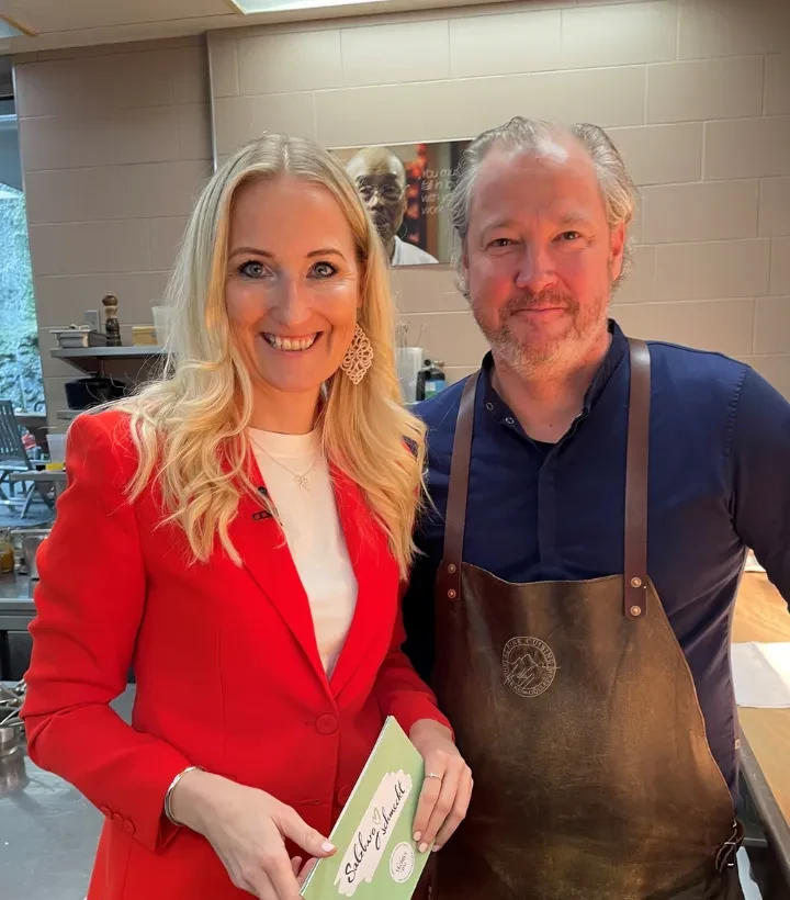 Angelika Pehab mit Andreas Döllerer