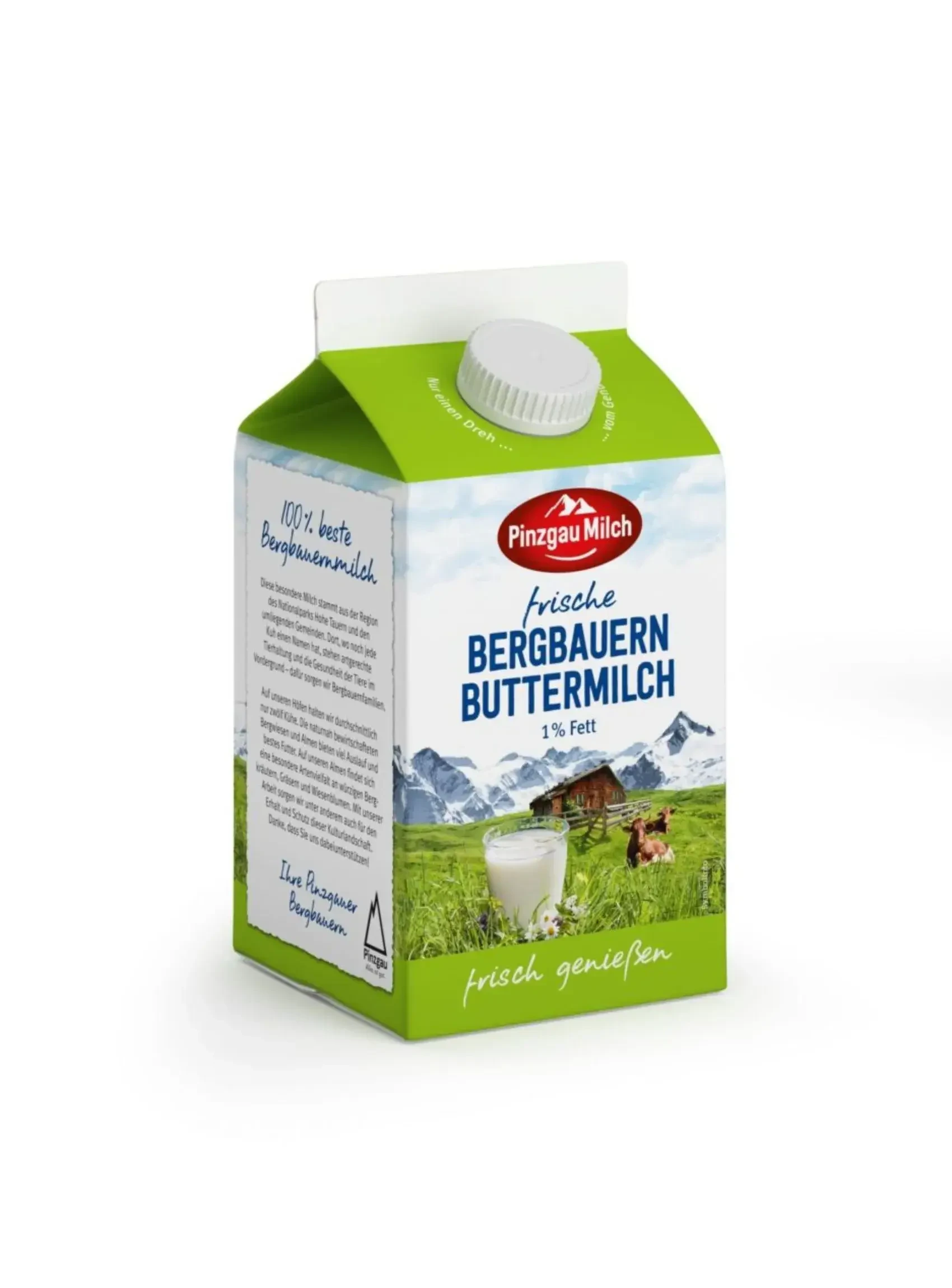 Bergbauern Buttermilch von Pinzgau Milch in Maishofen